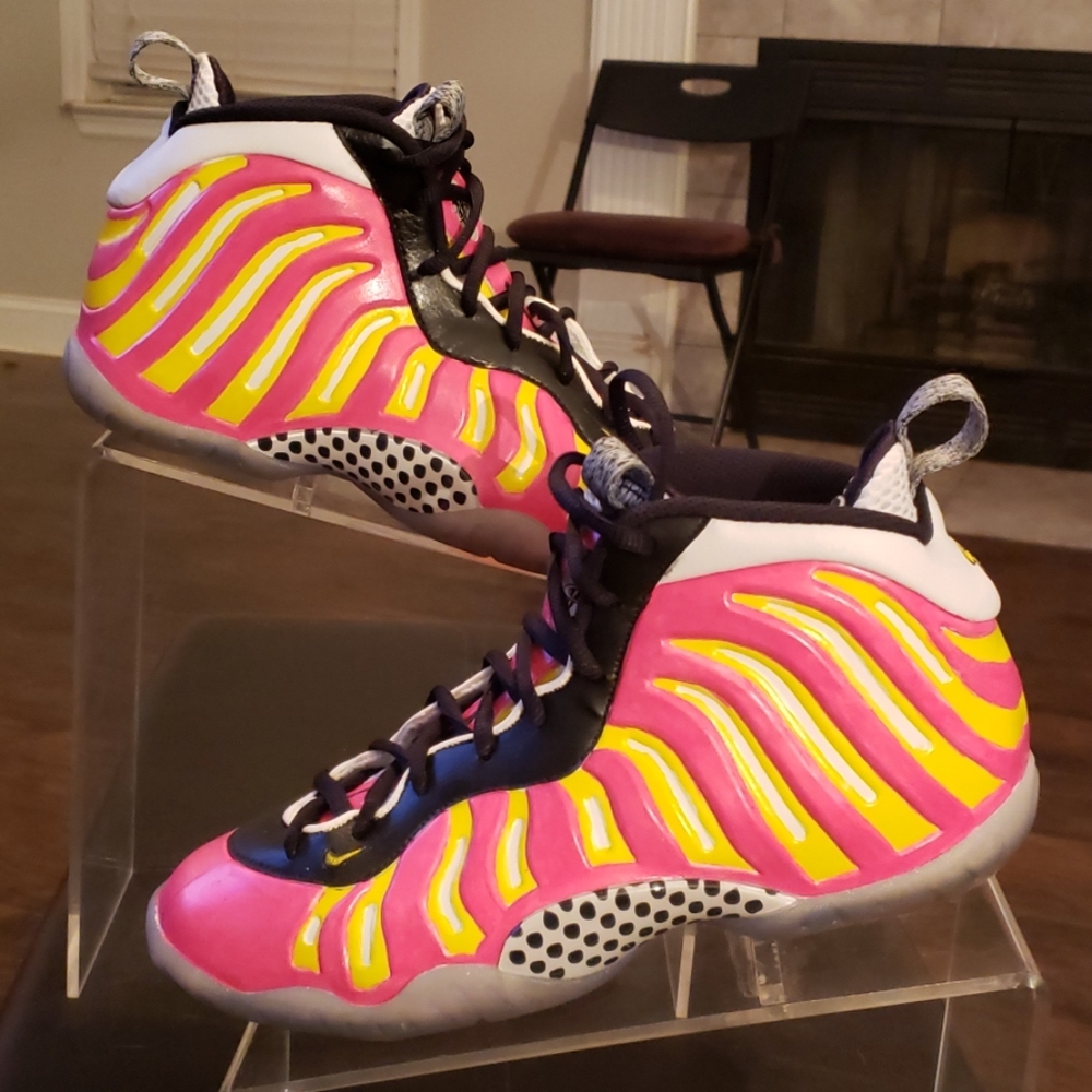Custom Nike Foamposite 1 (Youth size 6/ Women's si